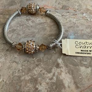 NWT COUTURE CHARMS With Swarovski Crystals